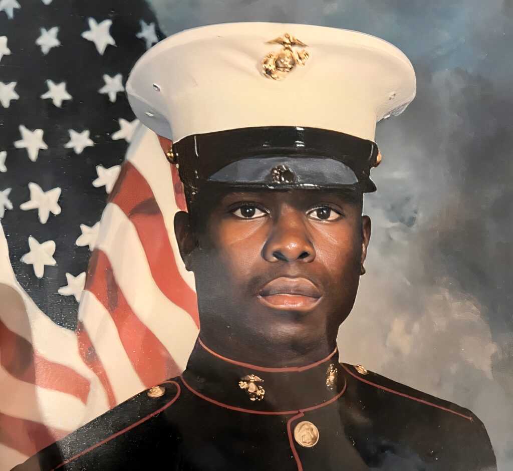 Kirk Harvey in U.S. Marine Corps